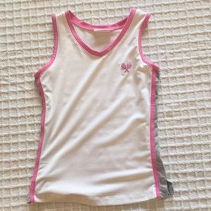 Little Miss Tennis girls top